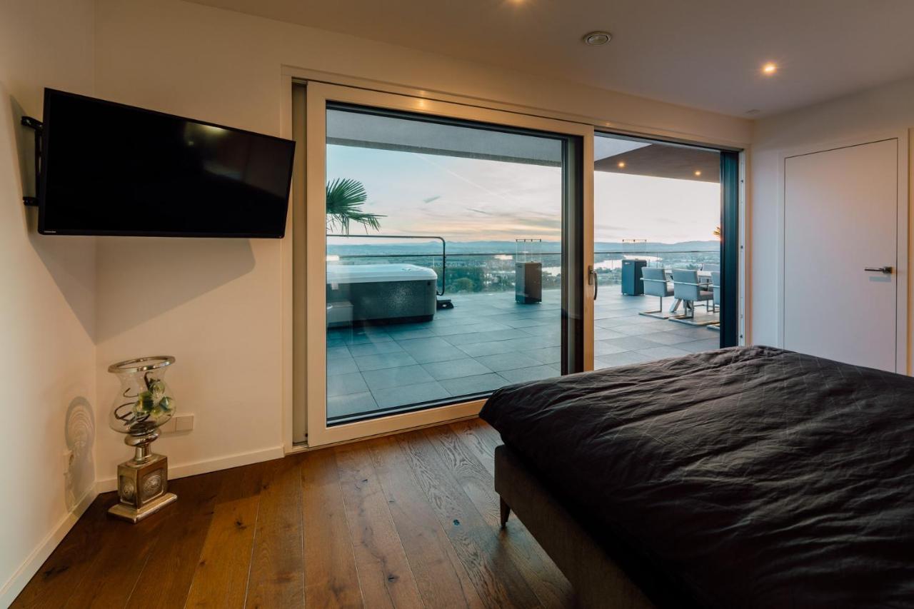 Traumblick Trifft Luxus! Apartment Weitersburg Ngoại thất bức ảnh